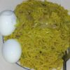 Indomie with Boiled Egg